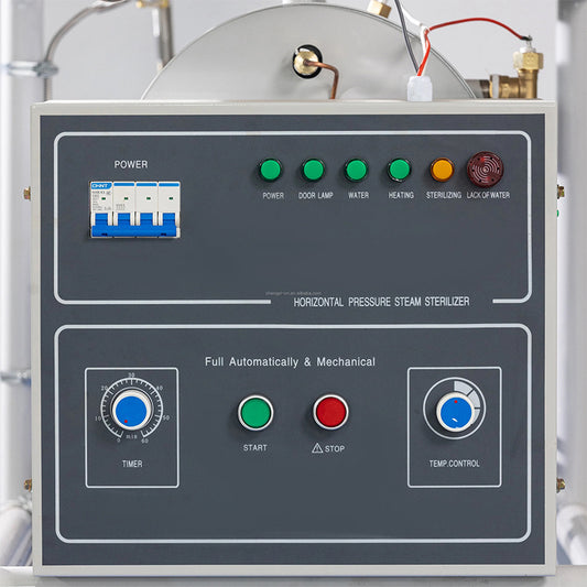 BINJIANG Horizontal Pressure Steam Sterilizer Mixing device Gas control