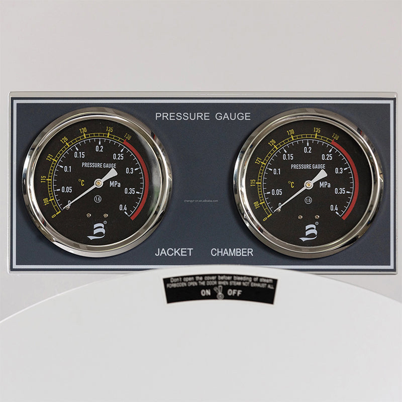 BINJIANG Horizontal Pressure Steam Sterilizer Mixing device Gas control