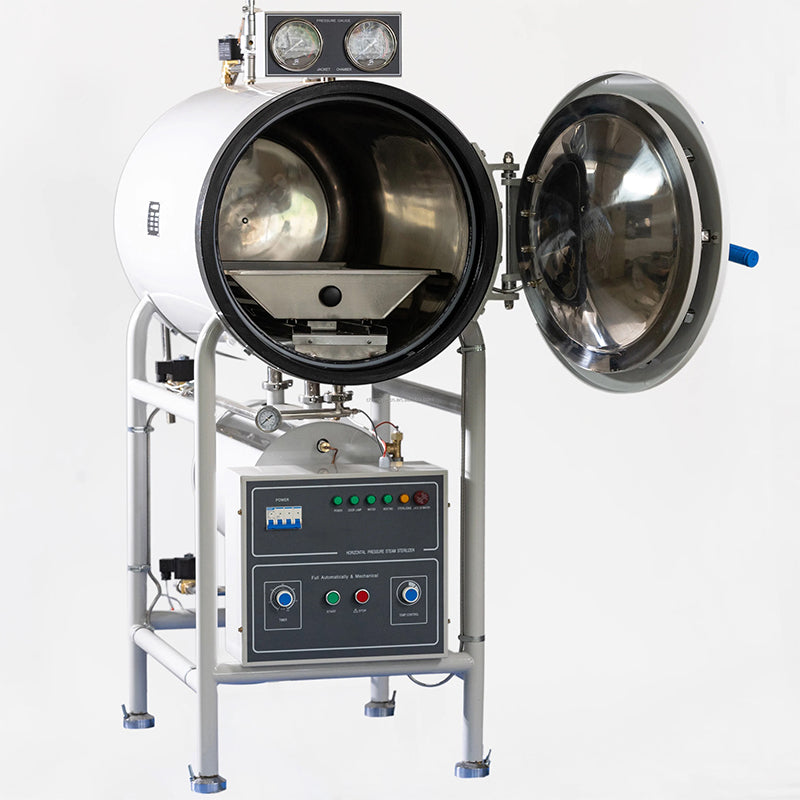 BINJIANG Horizontal Pressure Steam Sterilizer Mixing device Gas control