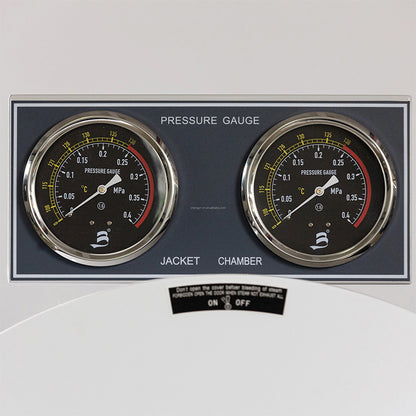 BINJIANG Horizontal Pressure Steam Sterilizer Mixing device Gas control